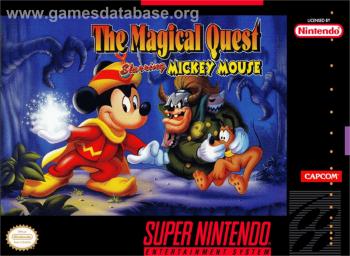 Cover Magical Quest Starring Mickey Mouse, The for Super Nintendo